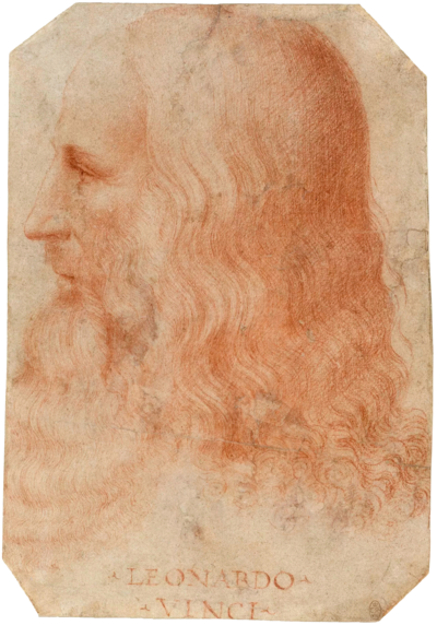Francesco Melzi - Portret van Leonardo