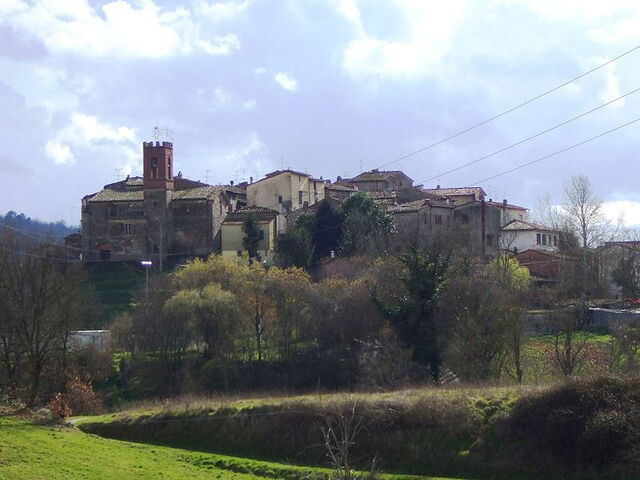 De stad Bucine