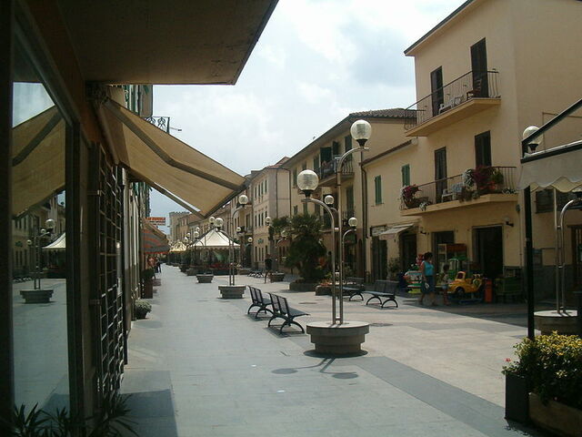 San Vincenzo stadscentrum