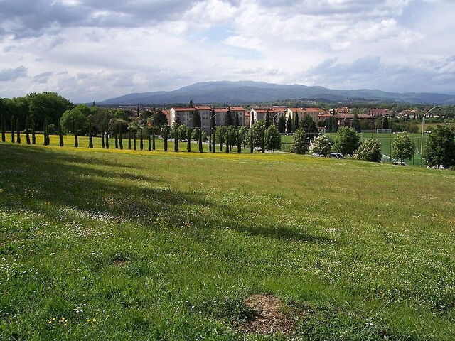 Uitzicht op Arezzo