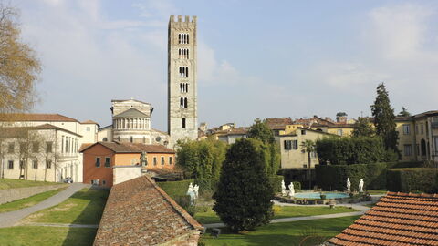Lucca historisch centrum
