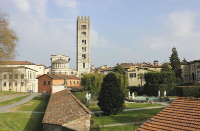 Lucca historisch centrum