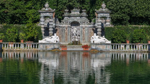 Tuin van Villa Reale di Marlia