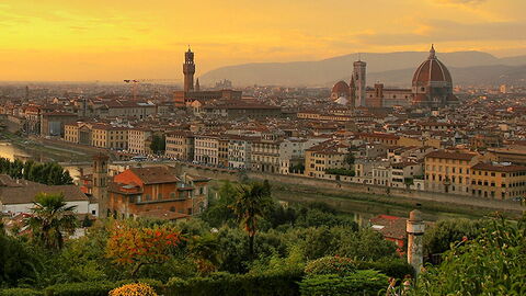 zicht op firenze
