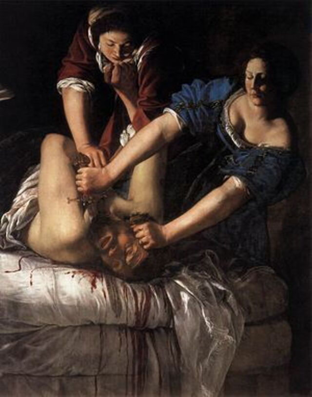Judith Onthoofdt Holofernes, Artemisia Gentileschi