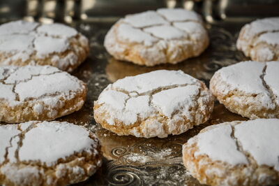 Ricciarelli koekjes van Siena