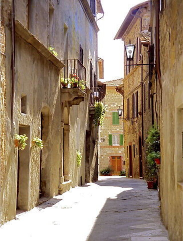 Pienza Straat