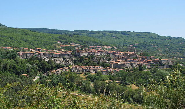 het stadje santa fiora