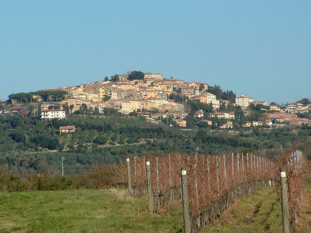 zicht op castagneto carducci