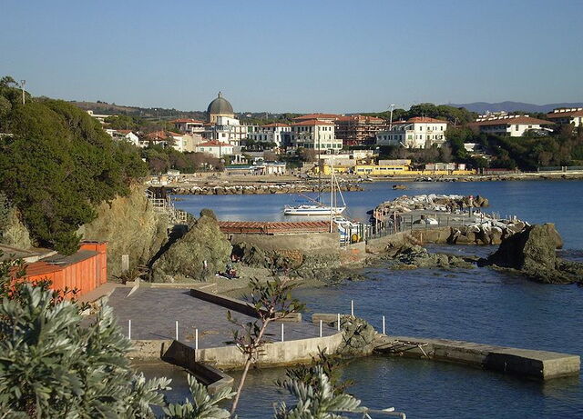 Zicht op Castiglioncello