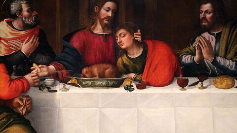 Het Laatste Avondmaal van Plautilla Nelli, Christus