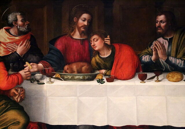 Het Laatste Avondmaal van Plautilla Nelli, Christus