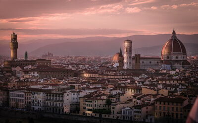 Uitzicht op Florence