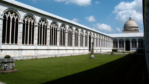 monumentaal kerkhof van pisa