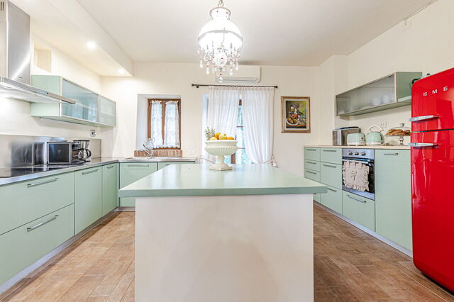 Villa La Cerbaina, keuken