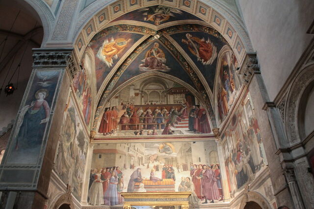 Strozzi kapel, Santa Trinita