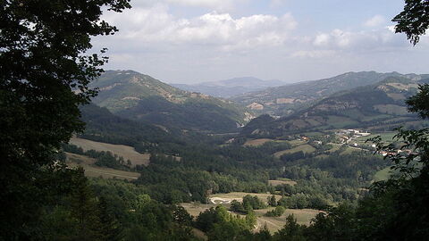 Vallei in Arezzo provincie