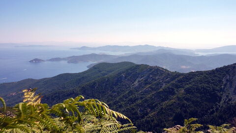 Uitzichten op Elba