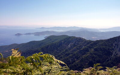 Uitzichten op Elba