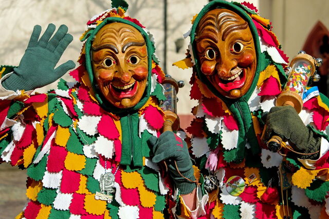 Carnevale maskers