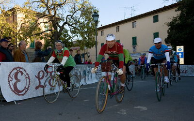 L'Eroica, fietsers
