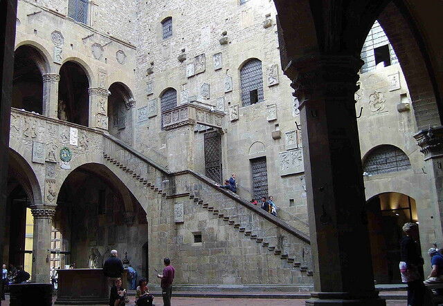 Bargello Museum, binnenhof
