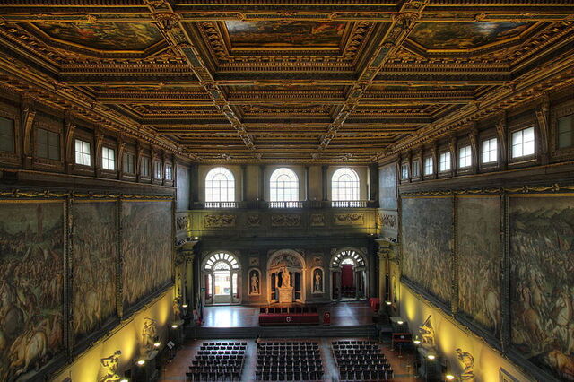 Een Prachtige Vleugel van het Palazzo Vecchio