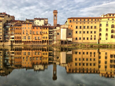 Langs de Arno in Firenze