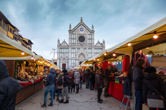 Weihnachtsmarkt, Florence