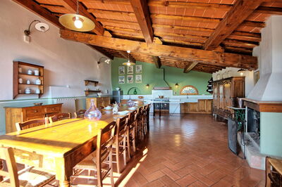 Een woonruimte bij Villa Cona