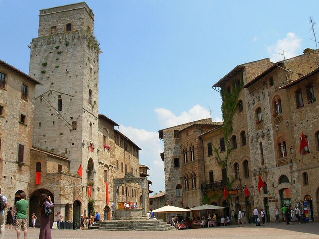San Gimignano, centrum