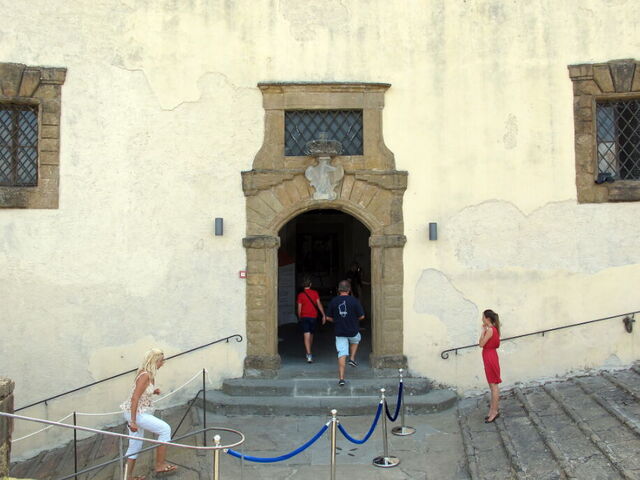 Forte di Belvedere, facade