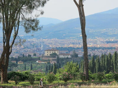 Forte Belvedere, Uitizicht