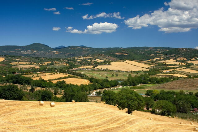 Uitzicht in Maremma