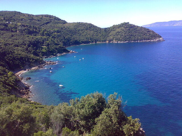 De prachtige kustlijn van Monte Argentario