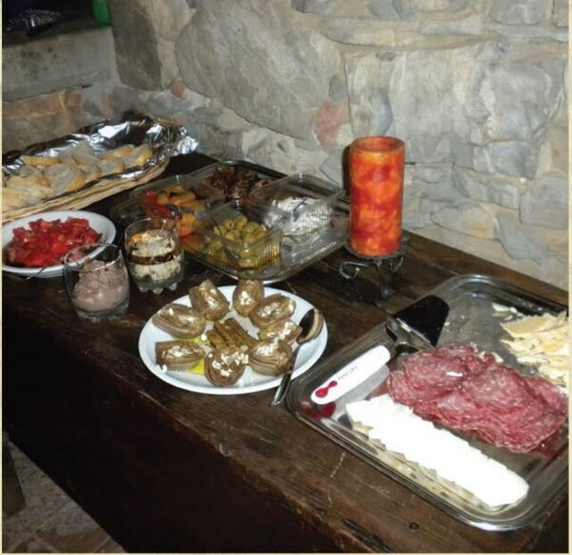 Antipasto in pergine