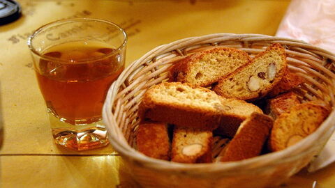 Vin Santo en Biscotti