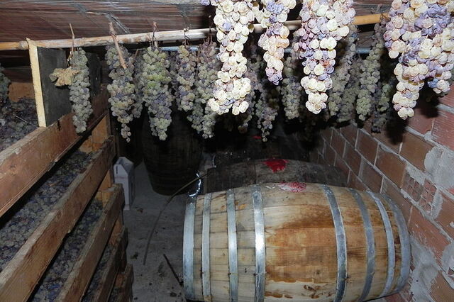 Het maken van Vin Santo