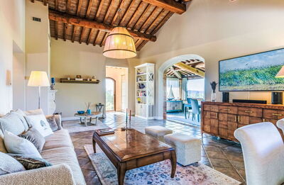 Podere Boscherini, lwoonkamer