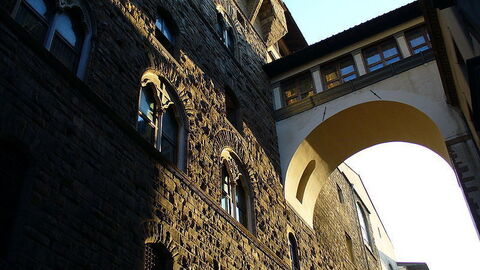 connecterende Vasari Corridor