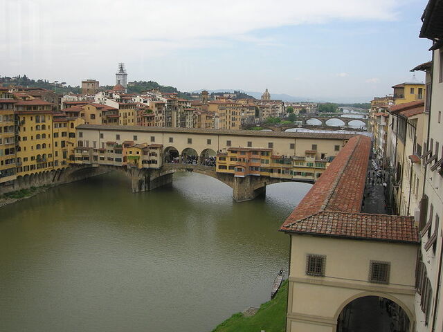 Ponte Vecchio deel van de Vasari Corridor