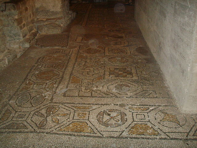 santa reparata originele mozaïek vloer