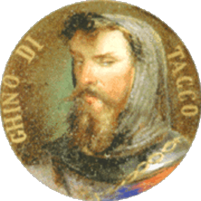 schilderij van Ghino di Tacco