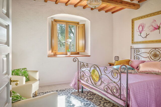 Villa Savina, slaapkamer