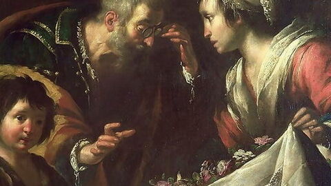 Schilderij van de heilige maagd van Lucca