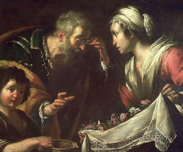 Schilderij van de heilige maagd van Lucca