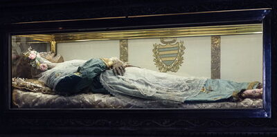 Onbedorven lichaam van de Heilige Maagd van Lucca