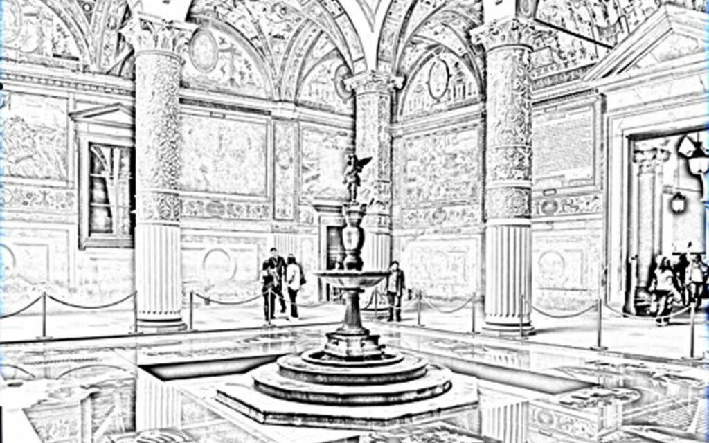 uffizi gallery, florence italy