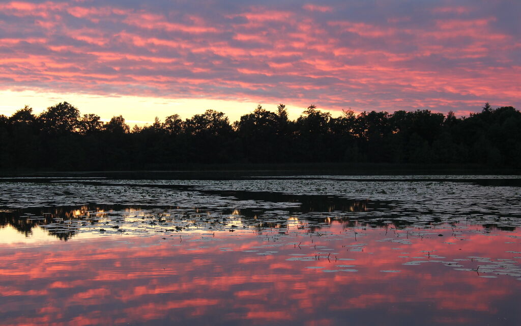Sonnenuntergang am See