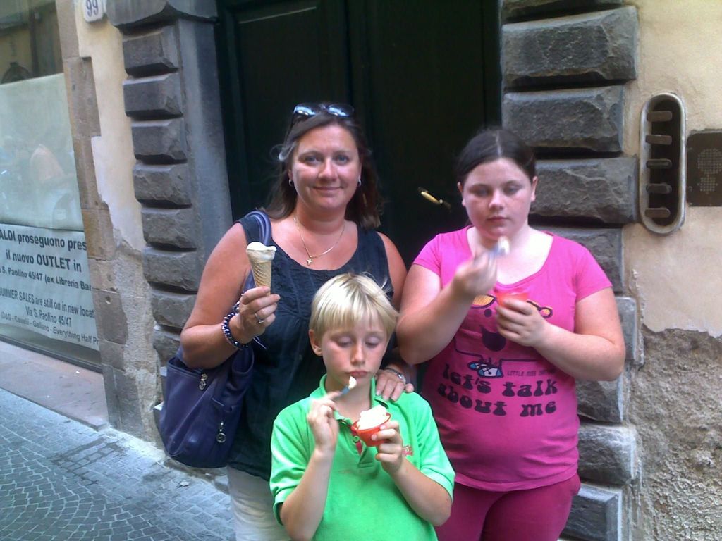 Gelato in Lucca
